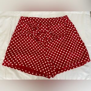 Lauren Conrad Polka Dot Bow Shorts